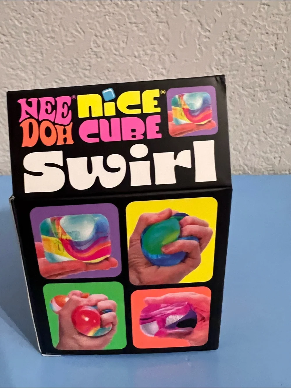 Authentic Rare color Swirl Nice Cube - Red and Orange Swirl🧡🧊❤️🧊🧡🧊❤️